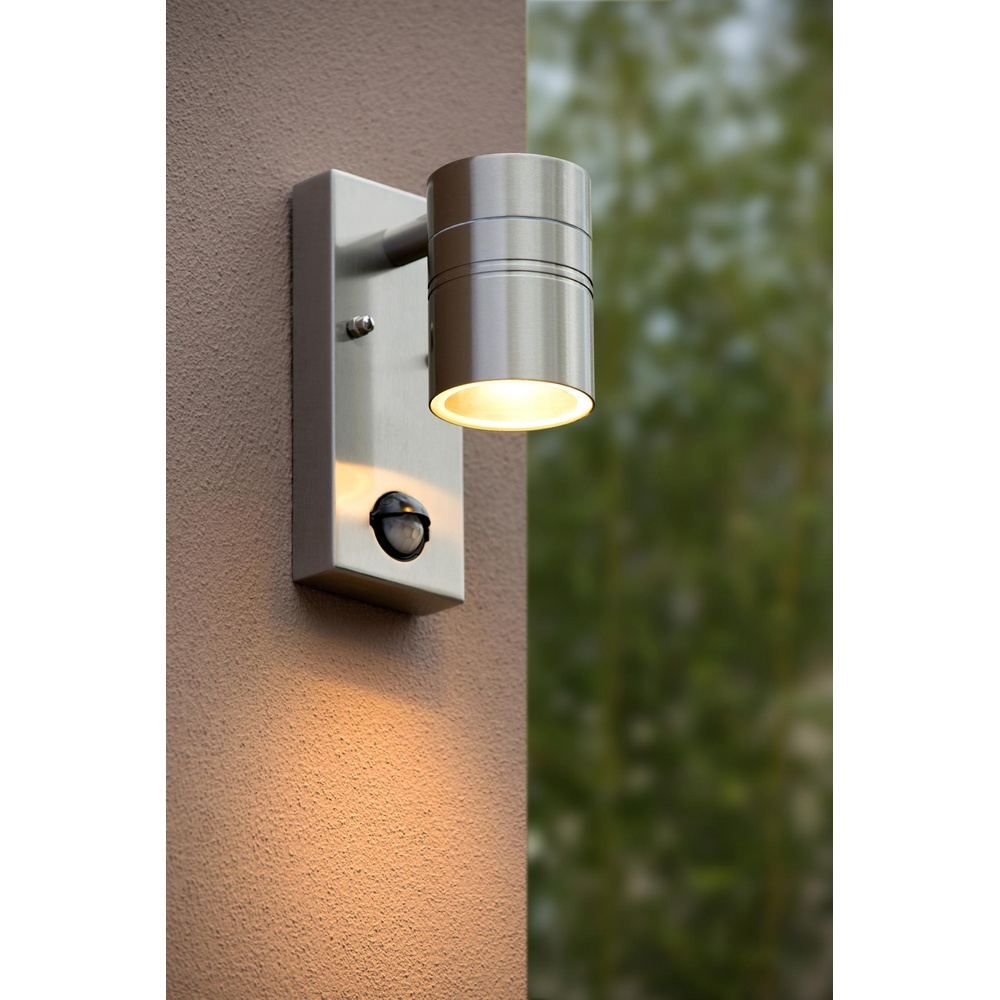 Lucide WandspotArne-Led Ir down chroom met sensor - 14866/05/12